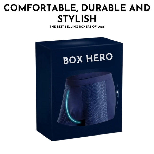 BoxHero – Pack Of 8 Bamboo Fiber Boxer Briefs