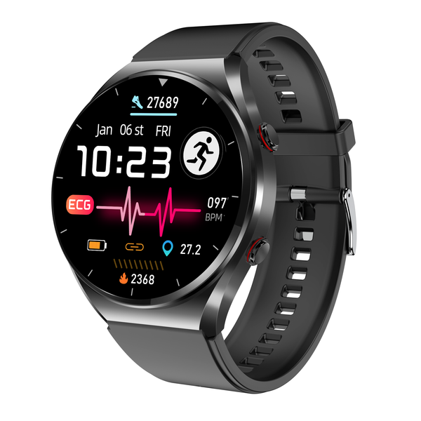 PH09 One-click Blood Glucose Blood Pressure ECG HRV Heart Measurement Suga Pro Health Smart Watch