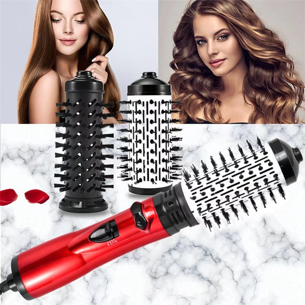 3-in-1 Hot Air Styler and Rotating Hair Dryer for Dry hair. curl hair. straighten hair