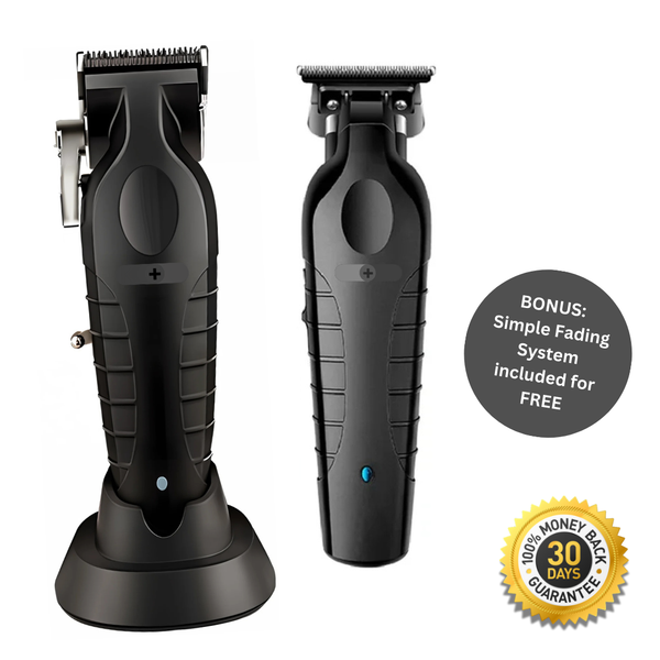 The Blackout Barber Kit – Premium Clipper & Trimmer + FREE Fading System